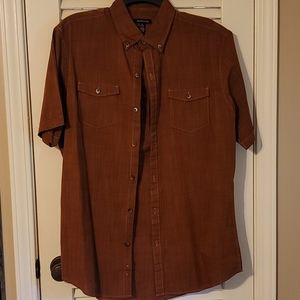 Like New Short sleeve button up, sz M
